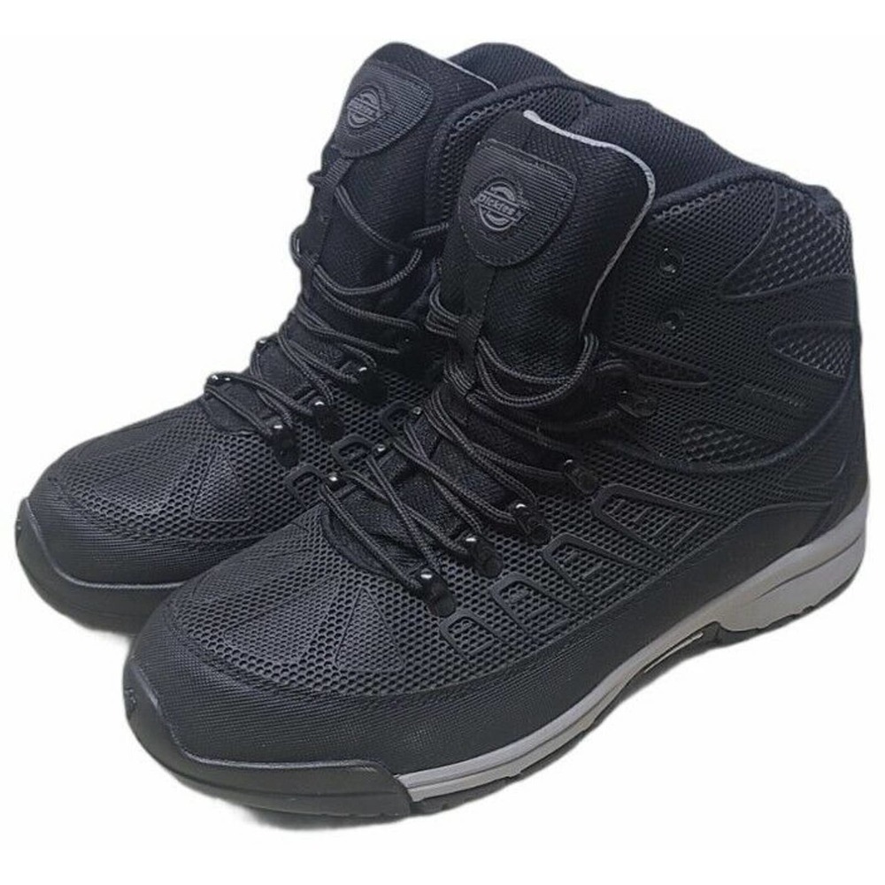 Dickies Michelin Men's Steel Toe Slip Resistant Banshee DW6925G Black 9M - NEW!!